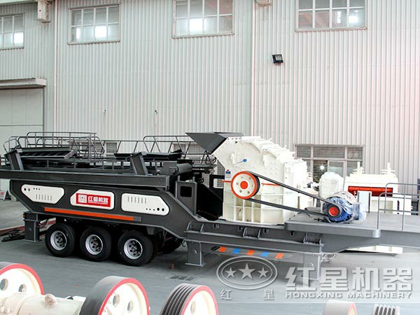 全新日產(chǎn)600方小型移動碎石機(jī)：配細(xì)碎機(jī)
