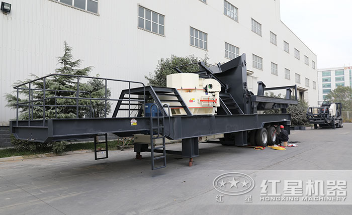 HX3S2160V103輪胎移動制砂碎石機