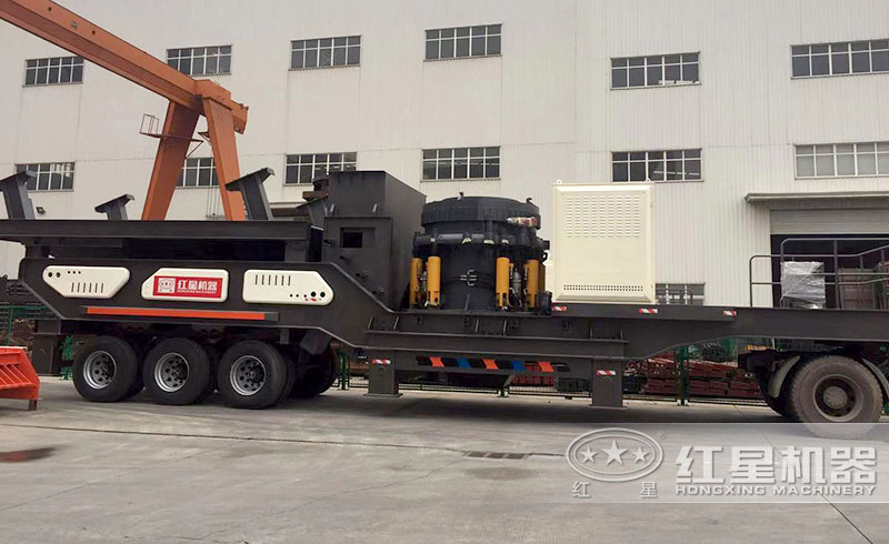 HX3S185GYS300輪胎移動圓錐碎石機
