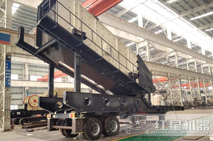 建筑廢料渣土粉碎機篩分部分