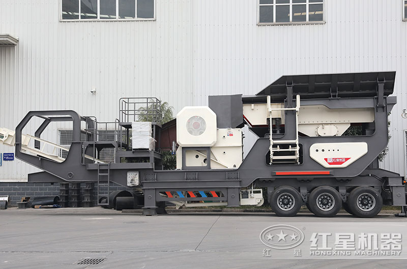 顎式移動破碎機圖片、進料粒度大